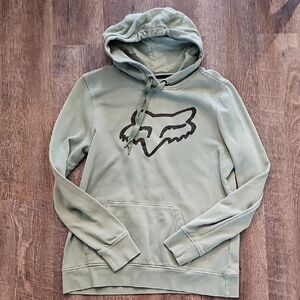 Fox Women's Seafoam Green Hoodie with Logo